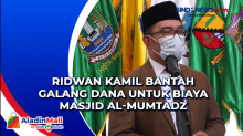 Ridwan Kamil Bantah Galang Dana untuk Biaya Masjid Al-Mumtadz
