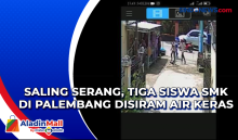 Saling Serang, Tiga Siswa SMK di Palembang Disiram Air Keras