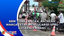 BBM Tidak Langka, Antrean Warga Tetap Mengular di SPBU Kota Palembang