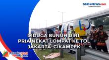 Diduga Bunuh Diri, Pria Nekat Lompat ke Tol Jakarta-Cikampek