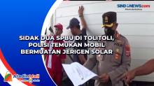 Sidak Dua SPBU di Tolitoli, Polisi Temukan Mobil Bermuatan Jerigen Solar