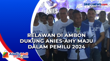 Relawan di Ambon Dukung Anies-AHY Maju dalam Pemilu 2024