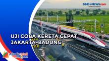 Intip Uji Coba Kereta Cepat Jakarta-Bandung, Ditargetkan Beroperasi Juni 2023