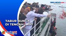 Peringati Hari Pahlawan, Wali Kota Eva Dwiana Tabur Bunga di Dermaga PT Pelindo