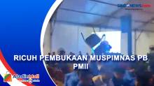 Ricuh! Pembukaan Muspimnas PB PMII di Tulungagung, Peserta Saling Lempar Kursi