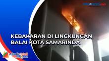 Kebakaran di Gedung Dinas PP dan PA Samarinda, Diduga Korsleting Listrik