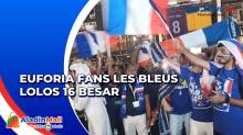 Fans Timnas Prancis Rayakan Sukses Les Bleus ke 16 Besar Piala Dunia 2022