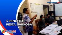 Detik-detik 3 Pengedar Ditangkap saat Pesta Narkoba di Lombok