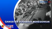 Gangster di Surabaya Acak-Acak Warung Kopi hingga Rampas Barang Warga