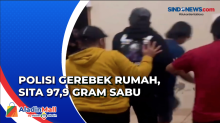 Polisi Gerebek Rumah Kontrakan di Makassar, Sita 97,9 Gram Sabu