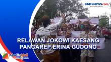 Relawan Buruh Sahabat Jokowi Gelar Aksi di Pura Mangkunegaran
