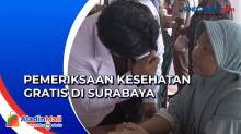 Warga Kampung Nelayan Surabaya Serbu Pemeriksaan Kesehatan Gratis