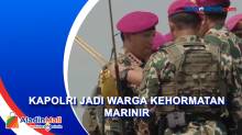 Kapolri Disematkan jadi Warga Kehormatan Marinir, Sinergitas TNI-Polri Makin Kokoh