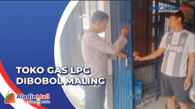 Toko Gas LPG di Karawang Dibobol Maling, 48 Tabung Gas Raib