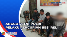 Pencurian Besi Rel Kereta Api, Pelaku Anggota TNI dan Polri