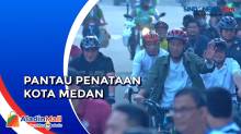 Berkeliling Medan, Jokowi Bersepeda sambil Pantau Penataan Kota