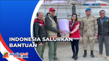 Laporan dari Turki, Indonesia Menyalurkan Bantuan Selimut hingga Dirikan RS Lapangan