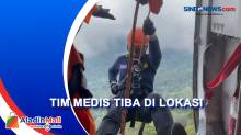 Berhasil Ditemukan, Tim Medis Diturunkan dari Helikopter ke Lokasi Kecelakaan Kapolda Jambi