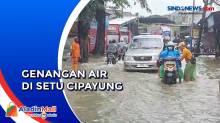 Banjir di Setu Cipayung, Sejumlah Kendaraan Mogok