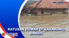 Ratusan Rumah di Karawang Kembali Terendam Banjir