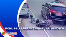 Viral Video Mobil Berpelat Merah Kabur usai Tabrak Lari Pemotor di Klaten