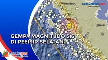 Gempa Magnitudo 5,6 Landa Pesisir Selatan, Terasa Kuat di Padang