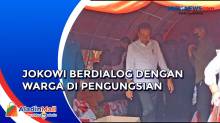 Presiden Jokowi Sambangi Tenda Pengungsian Korban Kebakaran Depo Pertamina Plumpang