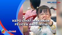 Aksi Lucu Ekspresi Kepedasan Bible saat Kepo Lihat Makanan Mamoy Felicya Angelista