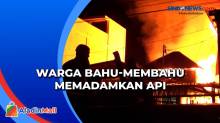 4 Rumah Terbakar di Madina, Damkar Kesulitan karena Jalan Dipenuhi Warga