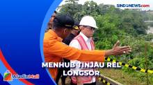 Tinjau Rel Longsor di Bogor, Menhub Sebut Perbaikan Sampai 3 Bulan
