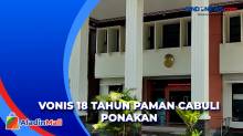 Tok! PN Kota Sukabumi Vonis 18 Tahun Penjara Paman Cabuli Keponakan