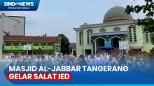 Salat Idul Fitri 2023, Warga Muhammadiyah Padati Masjid Al-Jabbar Tangerang
