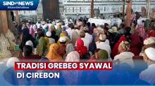 Ribuan Warga Padati Grebeg Syawal Kesultanan Kanoman di Cirebon