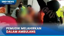 Polisi Bantu Pemudik Melahirkan dalam Ambulans di Tol Kertajati