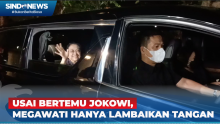 Megawati Hanya Lambaikan Tangan saat Tinggalkan Istana Usai Bertemu Jokowi