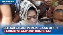 Kadinkes Lampung Bungkam Usai Jalani Pemeriksaan di KPK