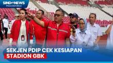 Sekjen PDIP Cek Kesiapan Stadion GBK Jelang Puncak Bulan Bung Karno 2023