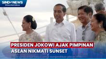 Presiden Jokowi Ajak Para Pemimpin ASEAN Nikmati Sunset di Labuan Bajo