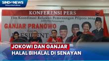 Jokowi dan Ganjar Besok Halal Bihalal di Senayan dengan Kelompok Relawan