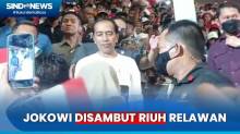 Jokowi Hadiri Puncak Musra Indonesia di Istora Senayan, Disambut Antusias Relawan