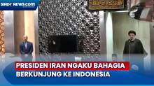 Disambut Hangat, Presiden Iran Ebrahim Raisi Sampaikan Terimakasih ke Jokowi