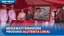 Di Depan Panglima TNI, Megawati Minta Indonesia Perbanyak Alutsista Maritim Produksi Lokal