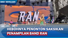Penonton Antusias Saksikan Penampilan Band RAN di Jakarta E-Prix 2023