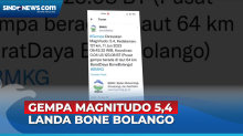 Bone Bolango Gorontalo Diguncang Gempa Magnitudo 5,4, Tidak Berpotensi Tsunami