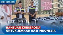 Pengurus Masjid Nabawi Berikan Bantuan 15 Kursi Roda untuk Jemaah Haji Indonesia