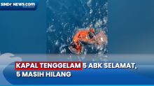 3 Hari Terombang-ambing di Tengah Laut, 5 ABK Berhasil Dievakuasi di Perairan Karimunjawa