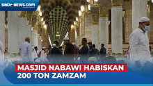 Melihat Layanan di Masjid Nabawi, Tampung 450.000 Jemaah dan Habiskan 200 Ton Zamzam per Hari