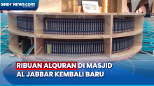 Hilang Dibawa Pengunjung, Ribuan Alquran di Masjid Al Jabbar Kembali Baru