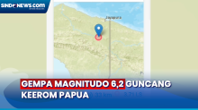 Gempa Magnitudo 6,2 di Keerom Papua, Tidak Berpotensi Tsunami