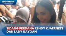 Lady Nayoan dan Rendy Kjaernett Hadiri Sidang Perdana Cerai di Pengadilan Negeri Bekasi
